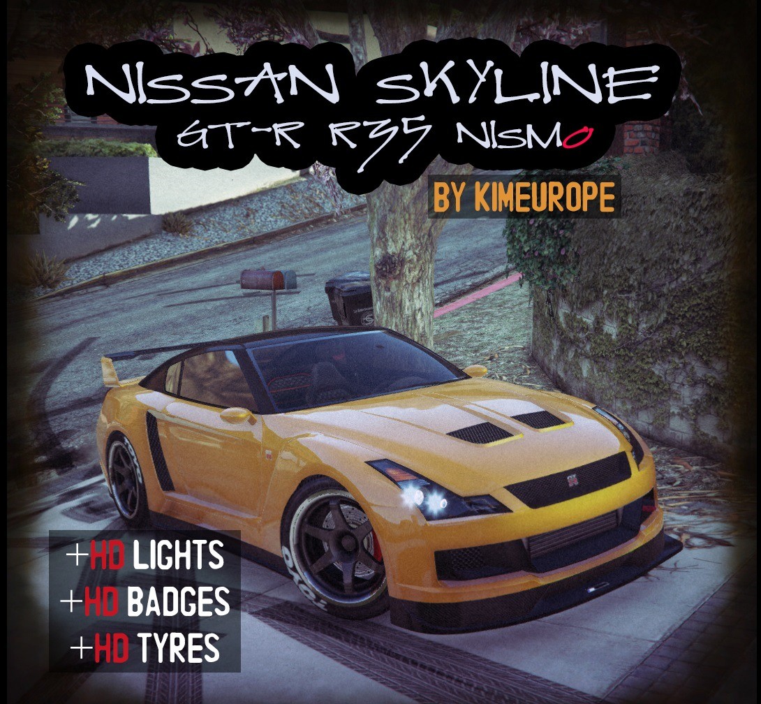 Nissan Skyline GT-R R35 Nismo Textures